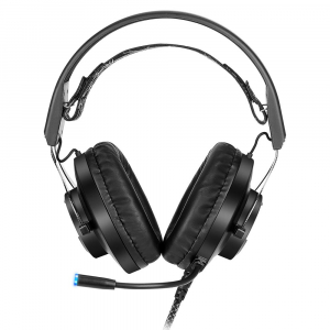 Rampage RM-K18 DOUBLE BLACK mikrofonos fejhallgató (33754)