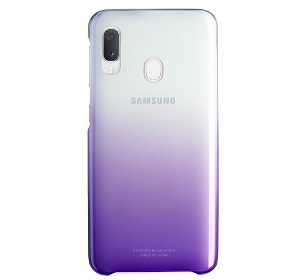 SAMSUNG műanyag telefonvédő (színátmenet) LILA [Samsung Galaxy A20e (SM-A202F)]