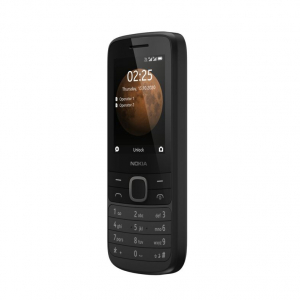 Nokia 225 4G Dual-Sim mobiltelefon fekete (16QENB01A22 / 16QENB01A08 / 16QENB01A17)