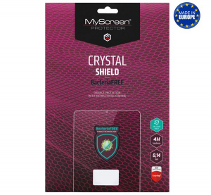 MYSCREEN CRYSTAL BacteriaFREE k&eacute;pernyőv&eacute;dő f&oacute;lia (antibakteri&aacute;lis, 4H, NEM &iacute;ves) &Aacute;TL&Aacute;TSZ&Oacute; [Apple IPAD Air 2022]