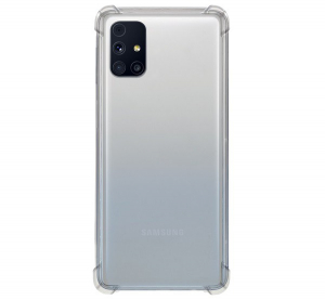ROAR JELLY ARMOR műanyag telefonv&eacute;dő (szilikon keret, k&ouml;zepesen &uuml;t&eacute;s&aacute;ll&oacute;, l&eacute;gp&aacute;rn&aacute;s sarok) &Aacute;TL&Aacute;TSZ&Oacute; [Samsung Galaxy M31s (SM-M317F)]