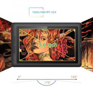 XP-PEN Artist 15.6 Pro digitalizáló tábla fekete