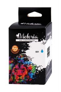 Victoria CLI-551 tintapatron ciánkék 11ml (TJV635)