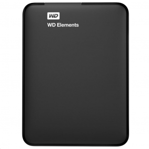 1.5TB WD 2.5" Elements külső winchester fekete (WDBU6Y0015BBK-WESN)