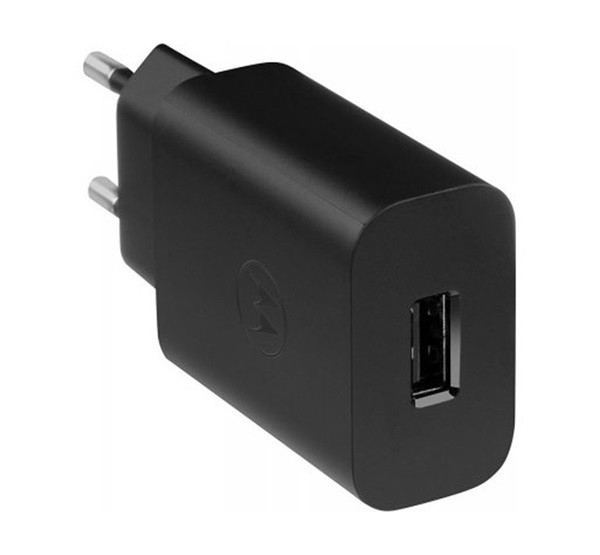 MOTOROLA hálózati töltő USB aljzat (5V / 3000mA, 20W, gyorstöltés támogatás) FEKETE (SA18C79759)