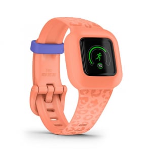 Garmin vivofit jr. 3 fitnesz-tevékenységkövető állítható szíjjal barackszínű (010-02441-04)