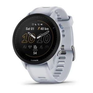 Garmin Forerunner 955 futóóra fehér kő színű (010-02638-31)