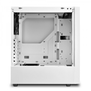Sharkoon RGB Slider táp nélküli ablakos ház fehér (4044951032006)