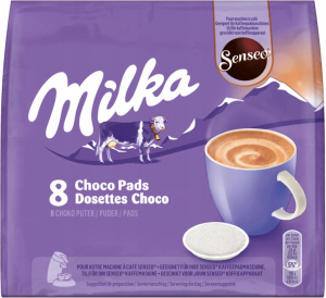 Douwe Egberts Senseo Cappuccino Milka forró csokoládé párna 8db (4090679)