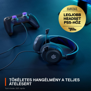 SteelSeries Arctis Nova 1P gaming headset fekete (61611)