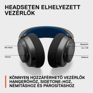 SteelSeries Arctis Nova 7P PlayStation gaming headset fekete (61559)