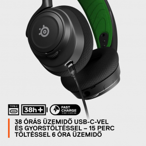 SteelSeries Arctis Nova 7X Xbox gaming headset fekete (61565)