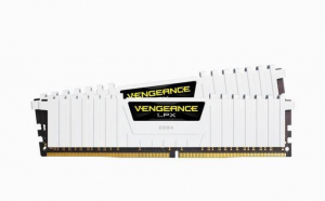 32GB 3200MHz DDR4 RAM Corsair Vengeance LPX White CL16 (2x16GB) (CMK32GX4M2E3200C16W)