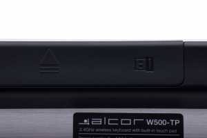 Alcor W500-TP vezeték nélküli ultravékony magyar billentyűzet