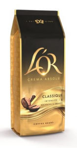 Douwe Egberts L`OR Crema Absolu Classique szemeskávé 1000g (4070357)