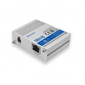 Teltonika TRB140 1xGbE LAN 1xminiSIM 4G/LTE CAT4 Gigabit ipari Ethernet IoT gateway (TRB140003000)