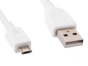 Gembird Cablexpert USB 2.0 -->  micro-USB 1m kábel (CCP-MUSB2-AMBM-W-1M)