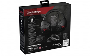 HyperX Cloud Stinger 3.5mm Jack gamer headset fekete  (HX-HSCS-BK/EM / 4P5L7AM)