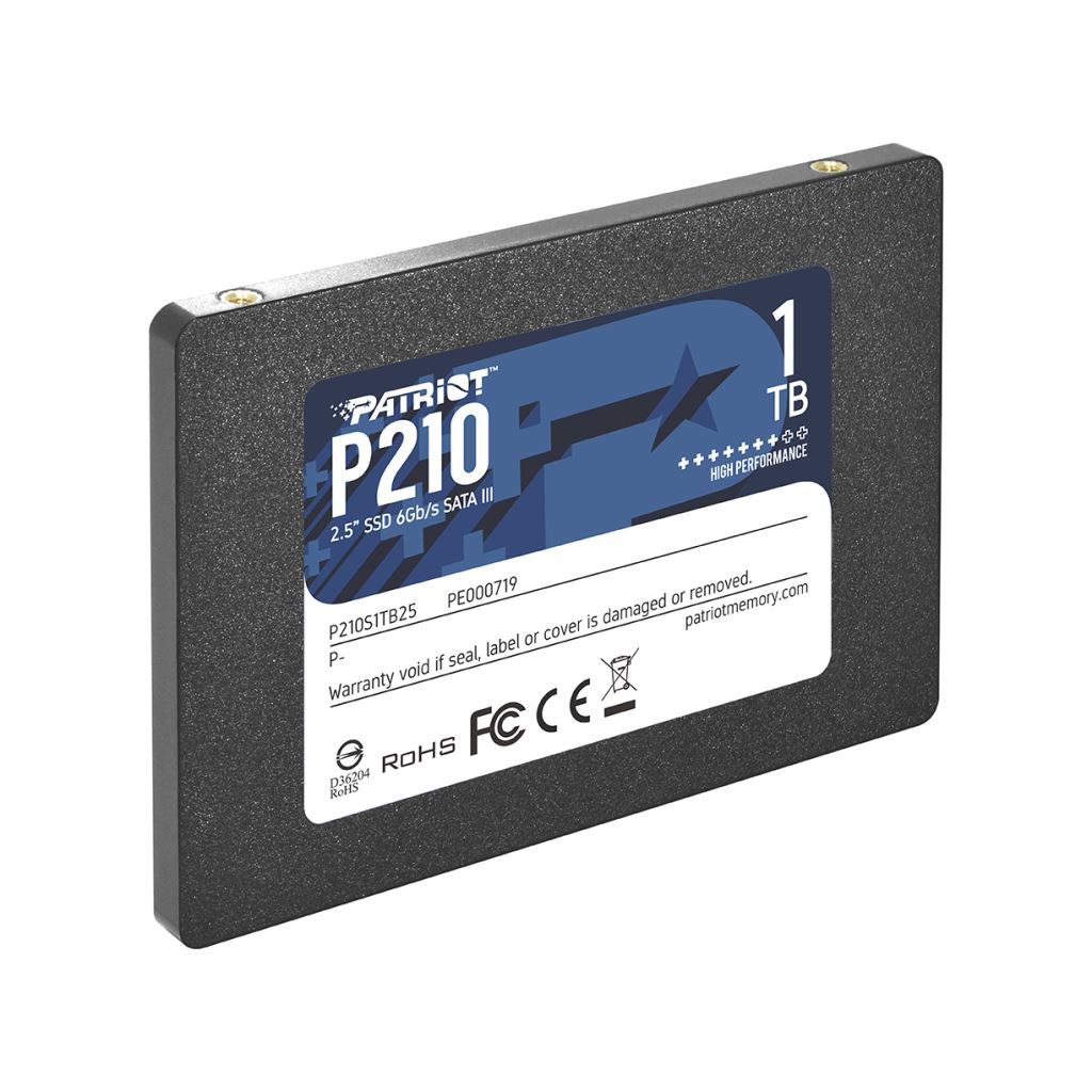 1TB Patriot 2,5" P210 SSD meghajtó (P210S1TB25)