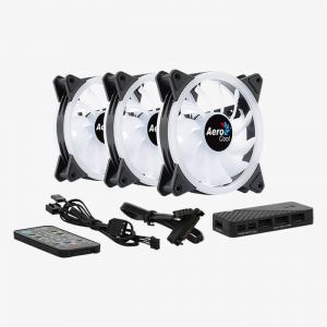 Aerocool Duo 12 Pro ház hűtő ventilátor 3db (ACF3-DU10227.11)