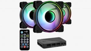 Aerocool Mirage ARGB Pro h&aacute;z hűtő ventil&aacute;tor csomag (ACF3-MR10227.11)