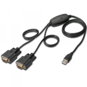 Digitus USB 2.0 --> 2x RS232 adapter (DA-70158)