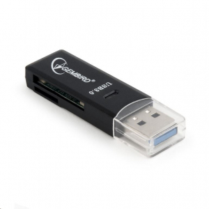 Gembird USB 3.0 kártyaolvasó fekete (UHB-CR3-01)