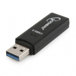 Gembird USB 3.0 kártyaolvasó fekete (UHB-CR3-01)