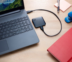 1TB WD Elements SE külső SSD meghajtó fekete (WDBAYN0010BBK)