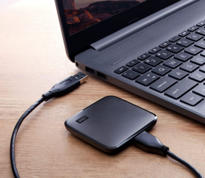 1TB WD Elements SE külső SSD meghajtó fekete (WDBAYN0010BBK)
