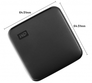 1TB WD Elements SE külső SSD meghajtó fekete (WDBAYN0010BBK)