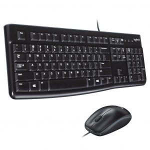 Logitech Desktop MK120 billentyűzet + optikai egér angol (UK) USB (920-002552)