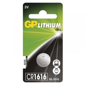 GP CR1616 Lithium gombelem 3V (B15601)