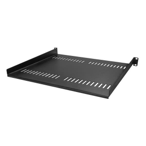 Startech.com Vented 1U 16" rack polc fekete (CABSHELF116V)