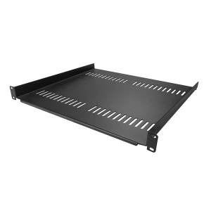 Startech.com Vented 1U 16" rack polc fekete (CABSHELF116V)