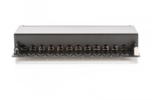 Digitus DN-91612SD-EA patch panel 12 port  CAT 6a árnyékolt LSA