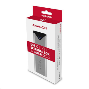 Axagon EEM2-U3C M.2 külső SSD ház szürke