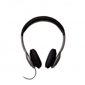 V7 Deluxe Stereo hangerőszabályzós fejhallgató fekete-szürke (HA520-2EP)
