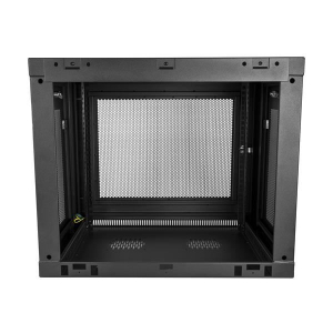 Startech.com 9U 14.6" fali rack szekrény fekete (RK9WALM)