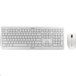 Cherry DW 3000 vezet&eacute;k n&eacute;lk&uuml;li n&eacute;met billentyűzet + optikai eg&eacute;r vil&aacute;gos sz&uuml;rke (JD-0710DE-0)