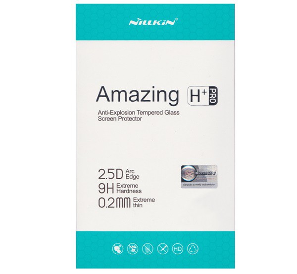NILLKIN H+ PRO képernyővédő üveg (2.5D lekerekített szél, karcálló, UV szűrés, ultravékony, 0.2mm, 9H) ÁTLÁTSZÓ [Huawei Mate 10]