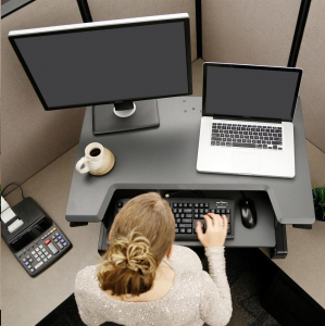 Ergotron WorkFit-TL Sit-Stand munka&aacute;llom&aacute;s fekete (33-406-085)