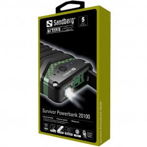 Sandberg 420-36 Survivor Power Bank 20100mAh