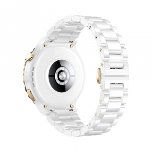 Huawei Watch GT 3 Pro Ceramic okosóra, Nanokristályos kerámia óratok, fehér kerámia szíj (55028824)