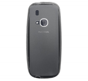 Szilikon telefonvédő (matt) ÁTLÁTSZÓ [Nokia 3310 (2017)]