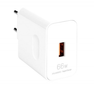HUAWEI hálózati töltő USB aljzat (5V / 2A, 66W, PD gyorstöltés támogatás) FEHÉR (HW-110600E02)