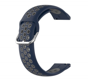 P&oacute;tsz&iacute;j (univerz&aacute;lis, 20 mm, szilikon, lyukacsos, l&eacute;g&aacute;teresztő) S&Ouml;T&Eacute;TK&Eacute;K / SZ&Uuml;RKE [Realme Watch]