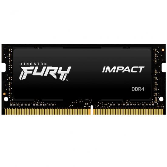 64GB 3200MHz DDR4 RAM Kingston Fury Impact notebook memória CL20 (2x32GB) (KF432S20IBK2/64 )