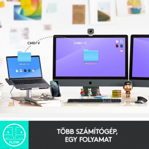 Logitech MX Keys Mac vezeték nélküli US billentyűzet (920-009558)