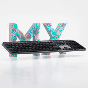 Logitech MX Keys Mac vezeték nélküli US billentyűzet (920-009558)